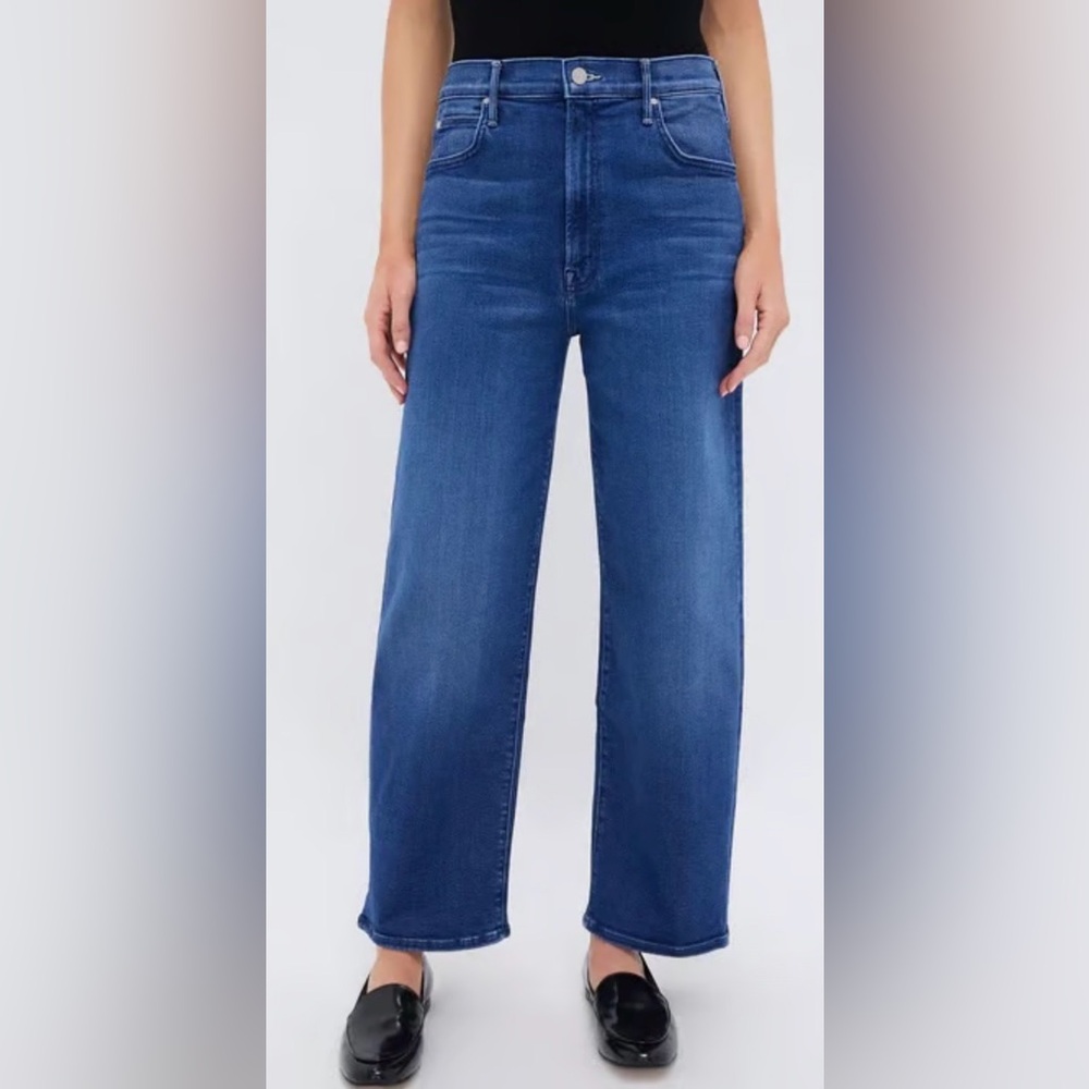 MOTHER The Spitfire Ankle Jean size 26 color: whatever you want dark wash baggy
